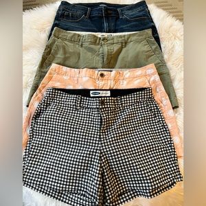 Old navy chino and bermuda shorts bundle